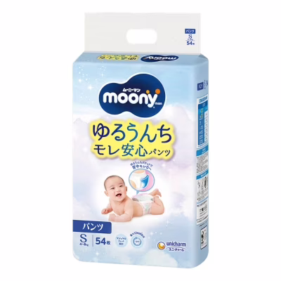 Подгузники Moony S 4-8 кг 54 шт (4903111137275)
