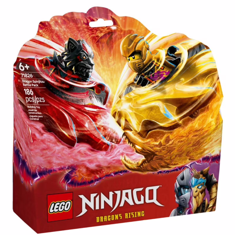 Конструктор LEGO Ninjago Боевой набор дракона Спин-джитсу (71826)