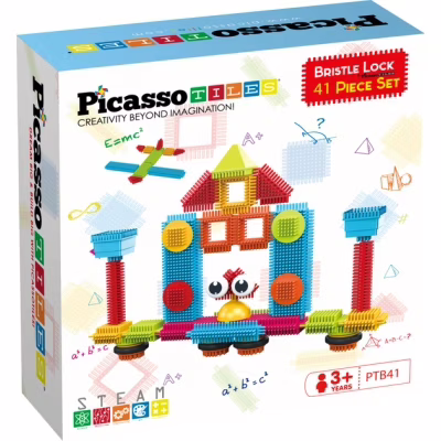 Конструктор Picasso Tiles Hedgehog Building Blocks Set 41 деталь (817338027384)