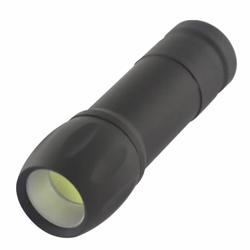 Фонарь Quantum Smile black 3W COB 3xAAA 1шт/уп (QM-FL1046)