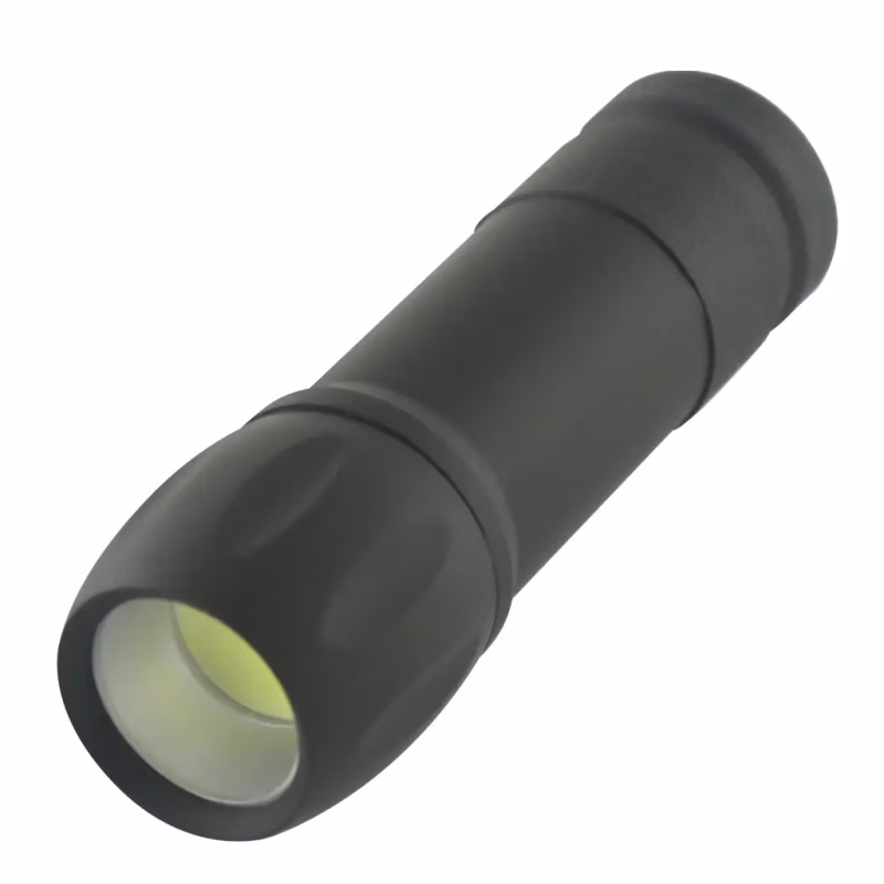 Фонарь Quantum Smile black 3W COB 3xAAA 1шт/уп (QM-FL1046)