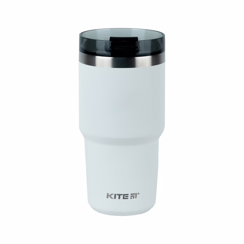 Термокружка Kite 600 мл біла (K24-1206-1)