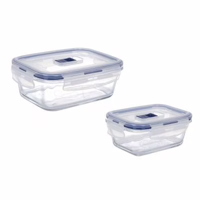 Харчовий контейнер Luminarc Pure Box Active набір 2 шт 380мл 820мл (P7644)