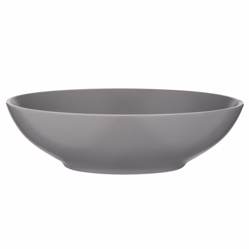 Тарелка Ardesto Cremona Soup 20 см Dusty Grey (AR2920GRC)