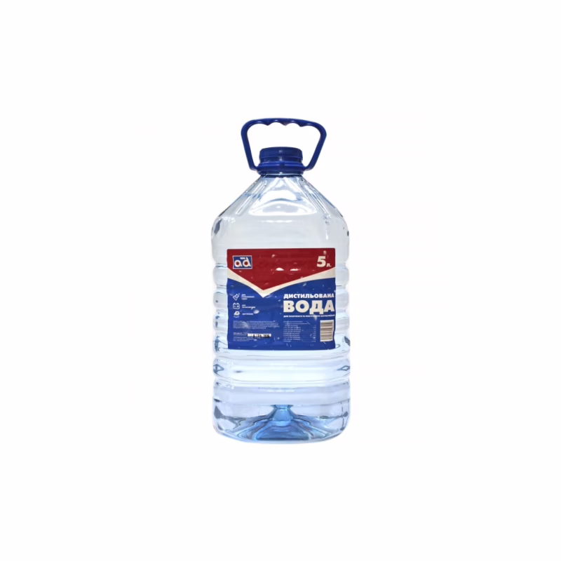 Вода дистильована AD 5л (VODA 5L)