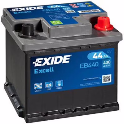 Аккумулятор автомобильный EXIDE EXCELL 44A (EB440)