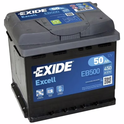 Аккумулятор автомобильный EXIDE EXCELL 50A (EB500)