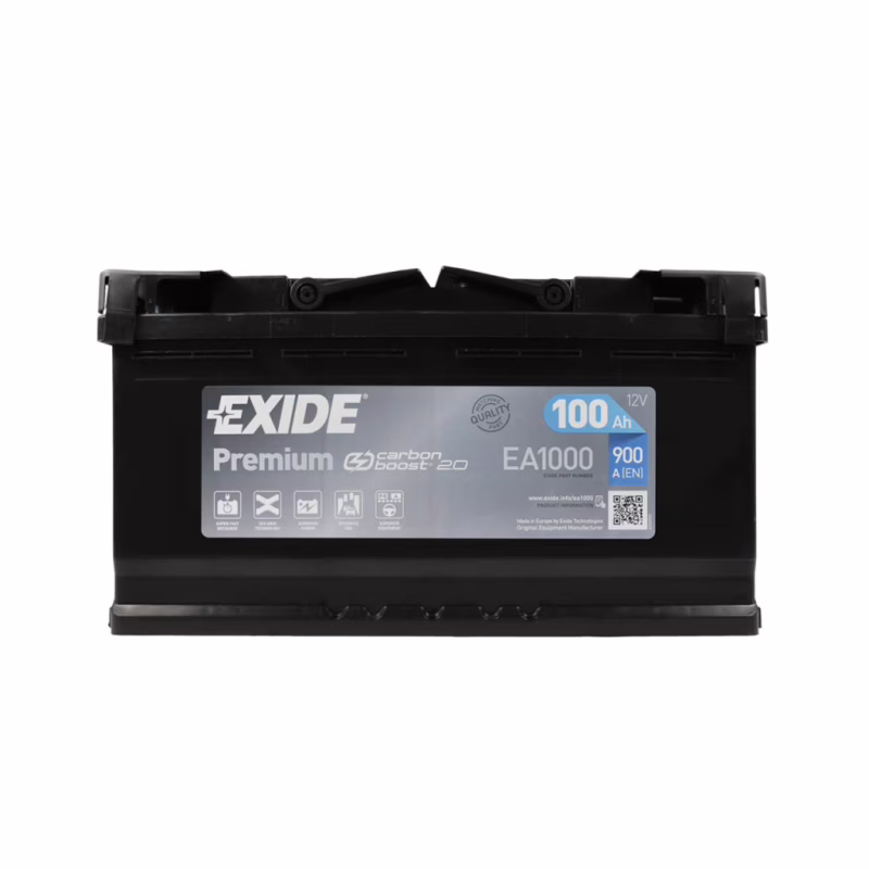 Аккумулятор автомобильный EXIDE PREMIUM 100A (EA1000)