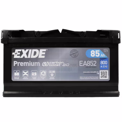 Аккумулятор автомобильный EXIDE PREMIUM 85A (EA852)
