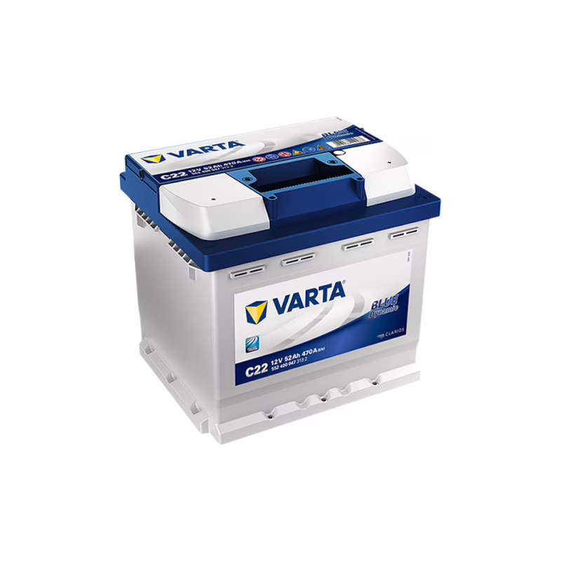 Аккумулятор автомобильный Varta Blue Dynamic 52Аh (552400047)