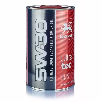 Моторное масло Wolver Ultratec 5W-30 1л (4260360942587)