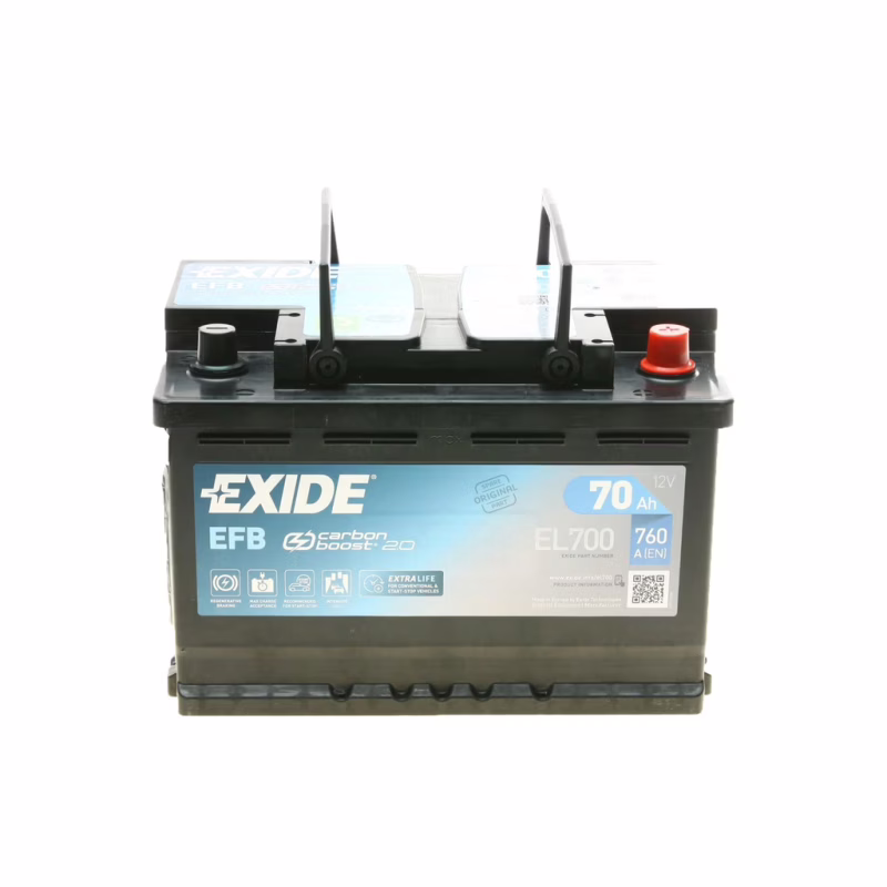 Акумулятор автомобільний EXIDE 70A (EL700)