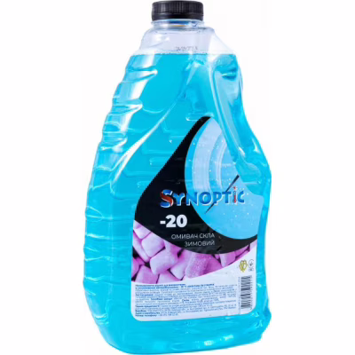 Омыватель автомобильный Synoptic зимний Bubble Gum (-20) 4л (4820215592215)