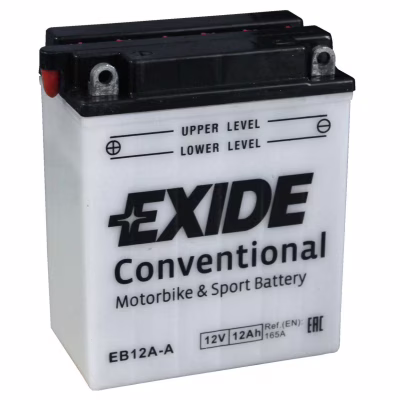 Аккумулятор автомобильный EXIDE CONVENTIONAL 12Ah (+/-) (165EN) (EB12A-A)