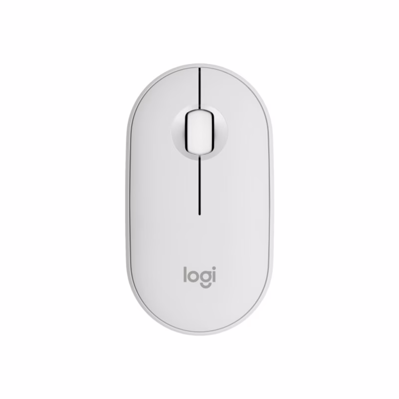Мышка Logitech Pebble M350s Wireless White (910-007013)