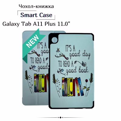 Чохол до планшета BeCover Smart Case Samsung Galaxy Tab A11 Plus SM-X236B 11.0" Good Book (714017)