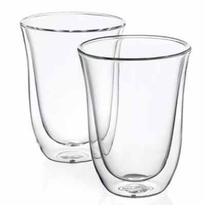 Набор стаканов DeLonghi Latte Macchiato 2 шт 330 мл (00000010992)