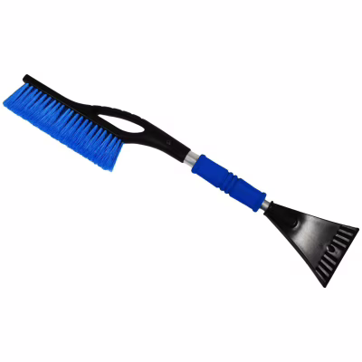 Щітка зі скребком Bottari 60 см "HANDLE BRUSHICE" (32302Blue-IS)