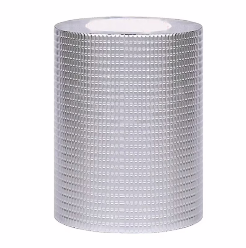 Бутилова водонепроникна стрічка з алюмінієвою фольгою 7233 (BUTYL SELF-ADHESIVE) 15 см*1.2 мм*10 мм