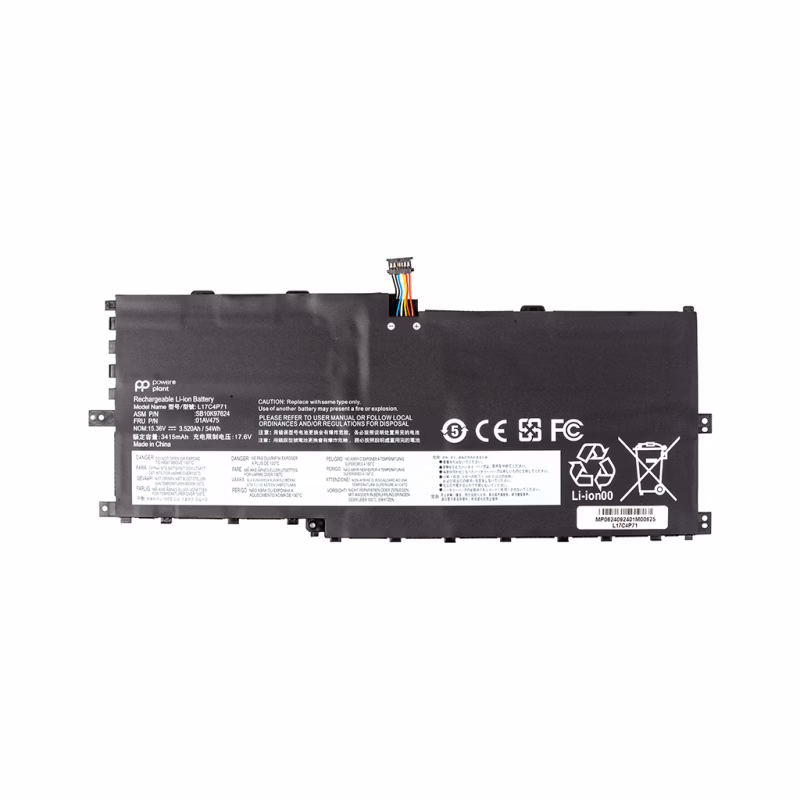 Акумулятор до ноутбука LENOVO ThinkPad X1 Yoga 2018 (L17C4P71) 15.36V 3520mAh PowerPlant (NB482566)