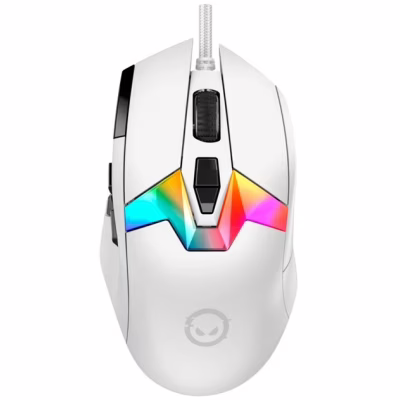 Мышка Lorgar MSP80 Pro USB White (LRG-MSP80-WH)