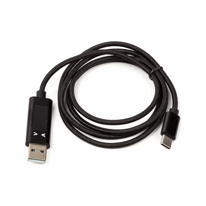 Дата кабель USB 2.0 AM to USB-C 1.0m display PowerPlant (CA913176)