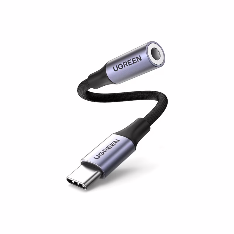 Переходник USB-C to 3.5mm F 0.10m AV161 Ugreen (80154)