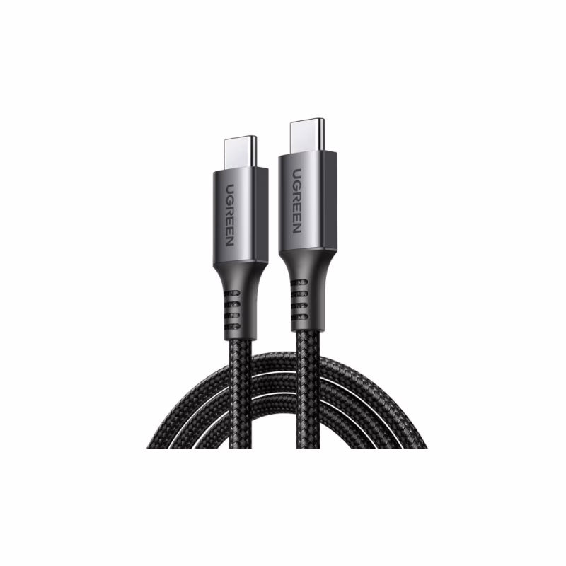 Дата кабель USB-C to USB-C 1.0m 60W US567 black Ugreen (15373)