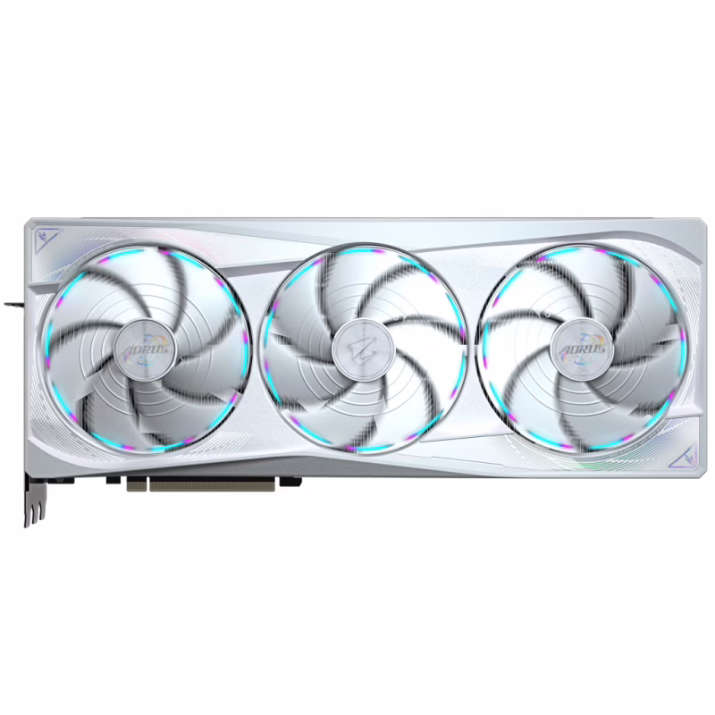 Видеокарта GIGABYTE GeForce RTX5090 32GB AORUS MASTER ICE (GV-N5090AORUSM ICE-32GD)