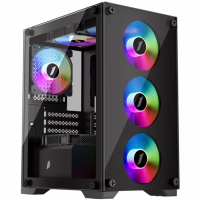 Корпус для ПК 1stPlayer X2-M-BK-4F1