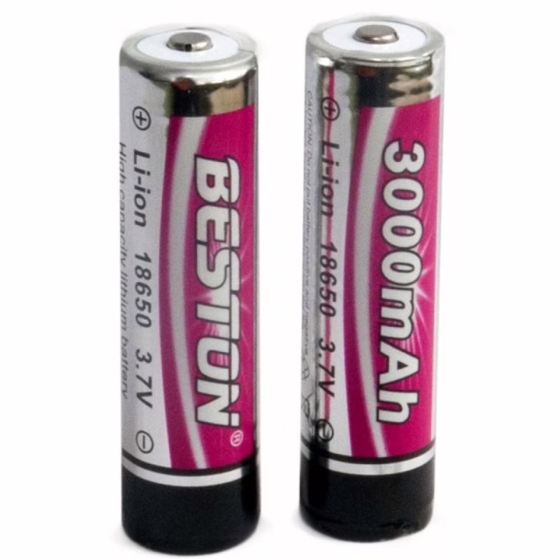 Аккумулятор 18650 (168A) 3000 mAh *2 с защитой Beston (AAB1848)