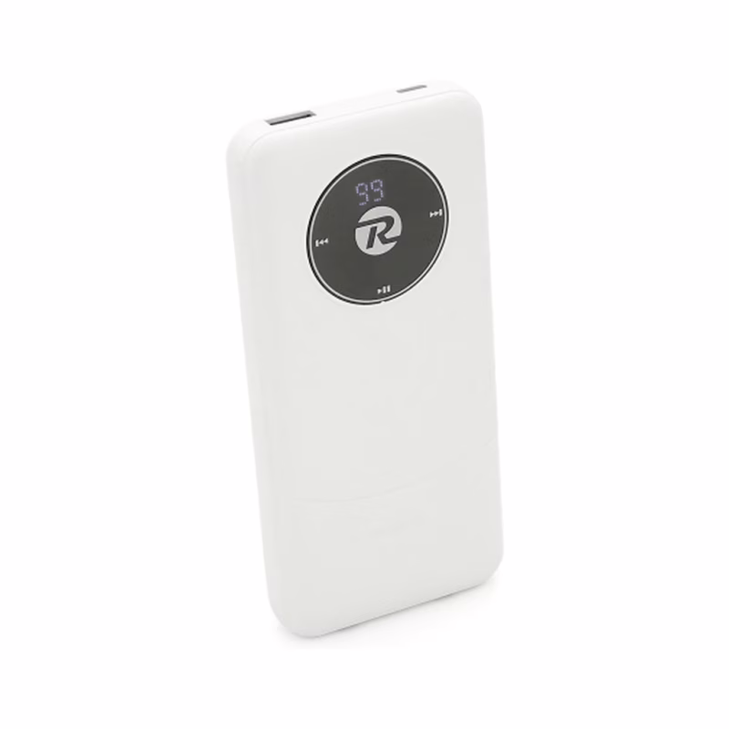 Батарея універсальна Remax 10000mAh 22.5W, cables Type-C + Lighting, White (RPP-37)