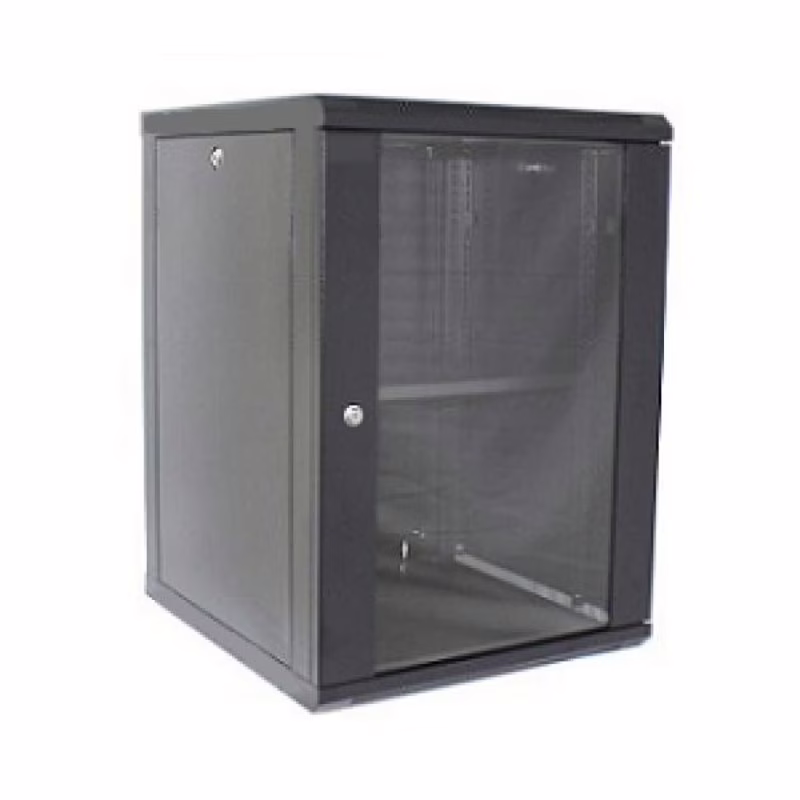 Шкаф настенный Hypernet 15U 19" 600x600 (WMNC66-15U-FLAT-BLACK)