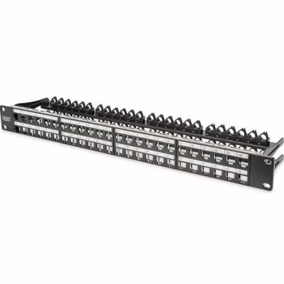 Патч-панель 19" 1U для 48-х модулей Keystone, наборная Digitus (DN-91424)