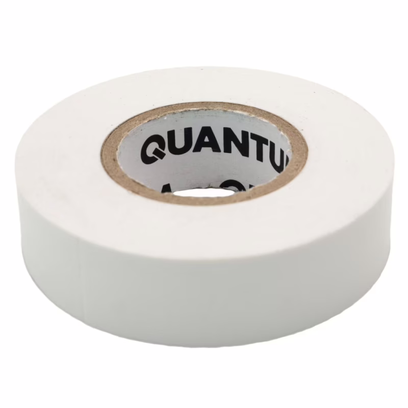 Изоляционная лента Quantum white shinny 18мм/20м (QM-EIT130WS-18/20)