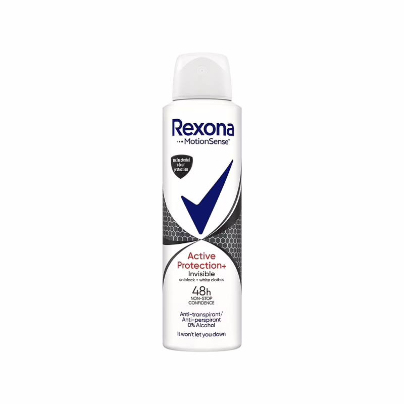 Антиперспирант Rexona Невидимый на черной и белой одежде 150 мл (8710447171301)