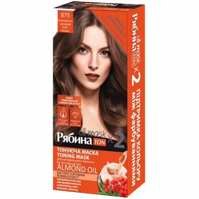 Оттеночный бальзам Acme Color Ton Oil Mask Duo Pack 875 - Пепельно-русый (4823115500649)