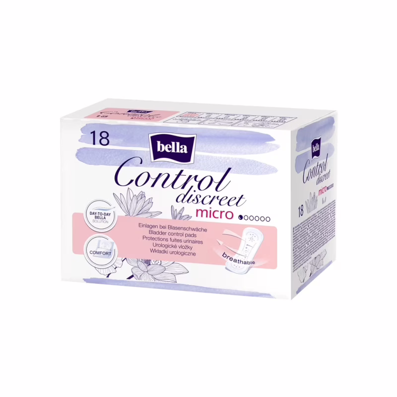 Урологические прокладки Bella Control Discreet Micro 18 шт. (5900516697518)