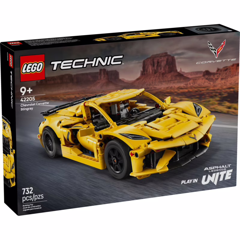 Конструктор LEGO Technic Chevrolet Corvette Stingray (42205)