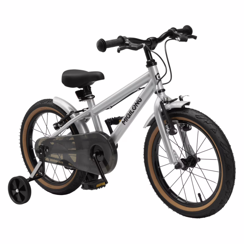 Дитячий велосипед Miqilong ST 16" срібний (RBB-ST16-SILVER)