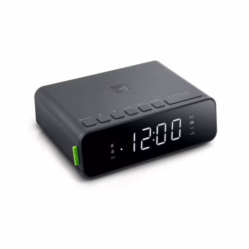 Настільний годинник Muse Радіо-годинник з USB (M-175 WI)