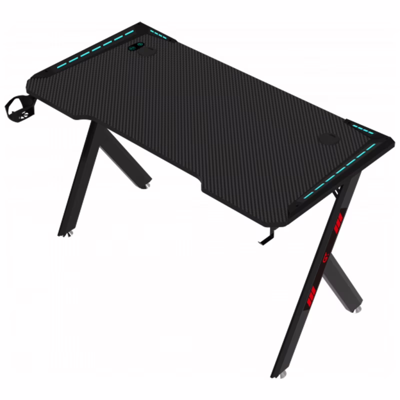 Комп'ютерний стіл GT Racer T-1249 (120x60x73) Black