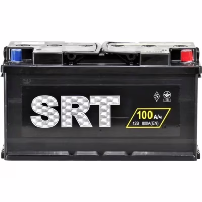 Аккумулятор автомобильный SRT 6СТ-100АЗ (0) (-/+) (L5) 800А 12V (E)