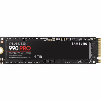 Накопичувач SSD M.2 2280 4TB 990 PRO Samsung (MZ-V9P4T0BW)