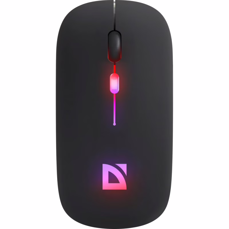 Мышка Defender Touch MM-997 Silent Wireless RGB Black (52997)