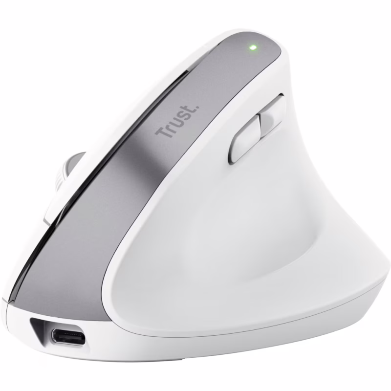 Мишка Trust Bayo+ Ergonomic Wireless/Bluetooth White (25399)