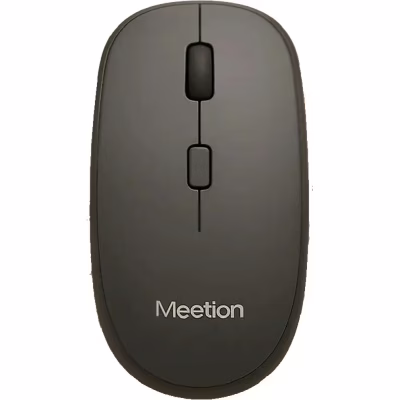 Мишка Meetion BTM100 Wireless/Bluetooth/USB Black (MT-BTM100-A)