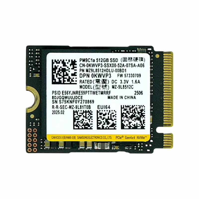 Накопичувач SSD M.2 2230 512GB Samsung (MZ9L8512HDLU-00BD1)