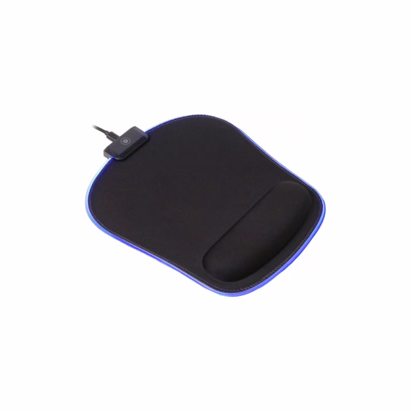 Коврик для мышки Maxxter MMP-LEDPAD-BK RGB Black (MMP-LEDPAD-BK)