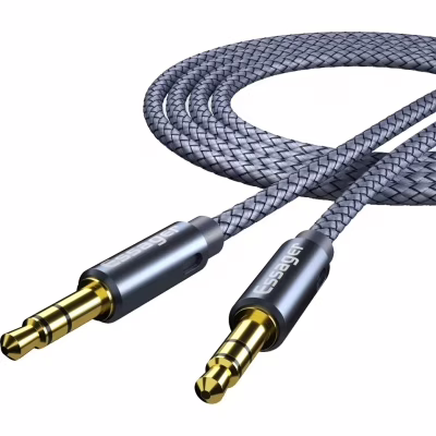 Кабель мультимедійний 3.5mm M to 3.5mm M 2.0m gray Essager (EYP35-DYA0G)